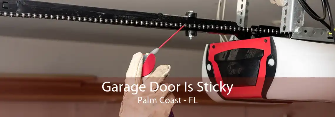 Garage Door Is Sticky Palm Coast - FL