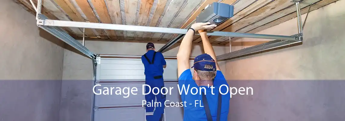 Garage Door Won't Open Palm Coast - FL